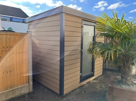 8ft x 6ft Composite Garden Shed Gallery No 83 Location Hertfordshire